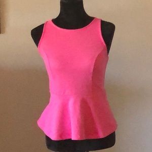 Old Navy Sleeveless Peplum Top